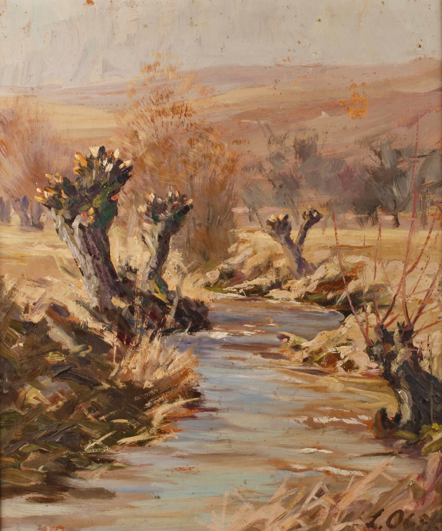 Ludwig Obst, Weiden am Bach