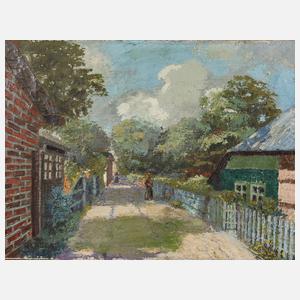 Berger, Sommerliche Dorfstraße