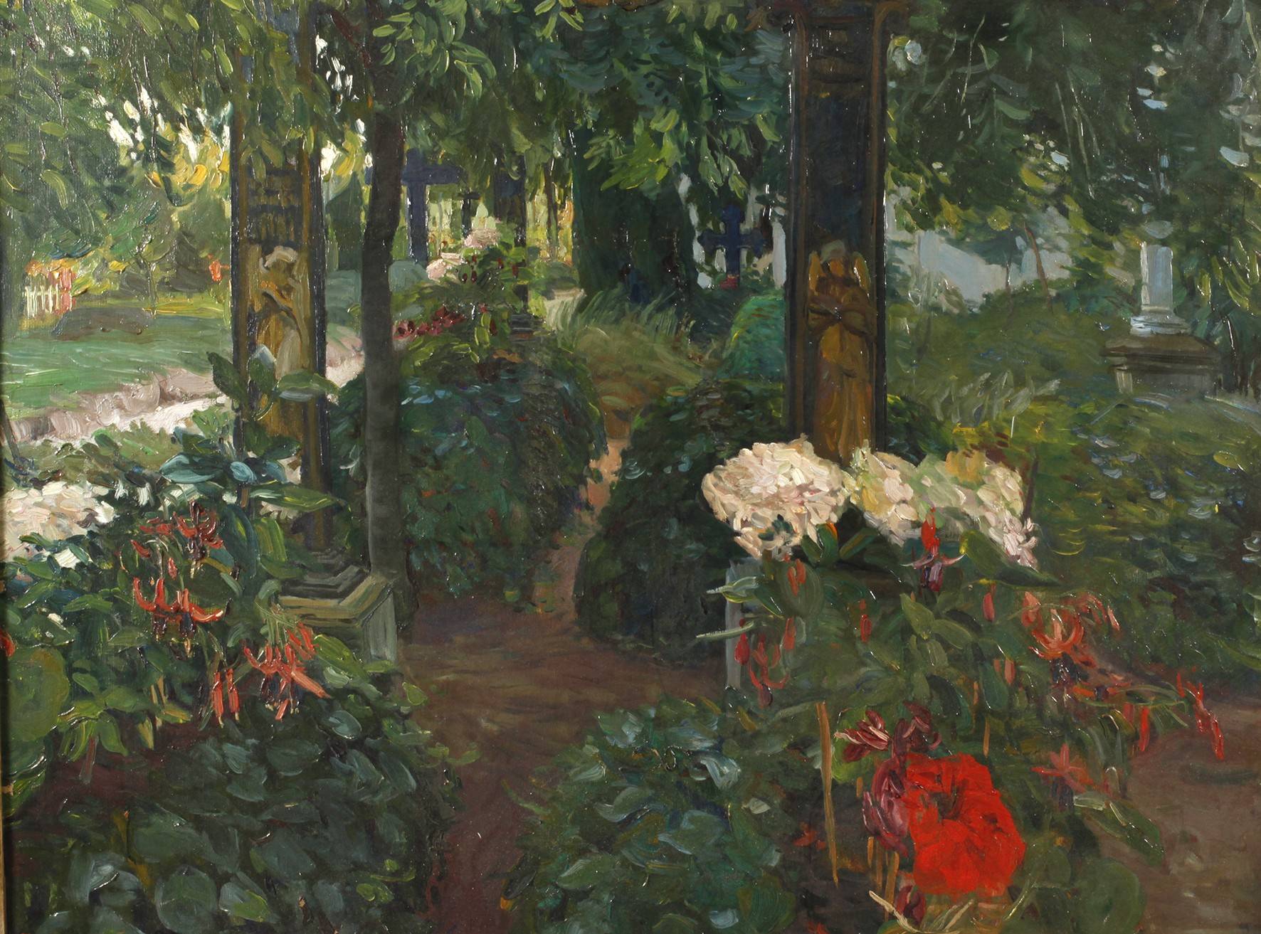 Johannes Hänsch, Friedhofsansicht