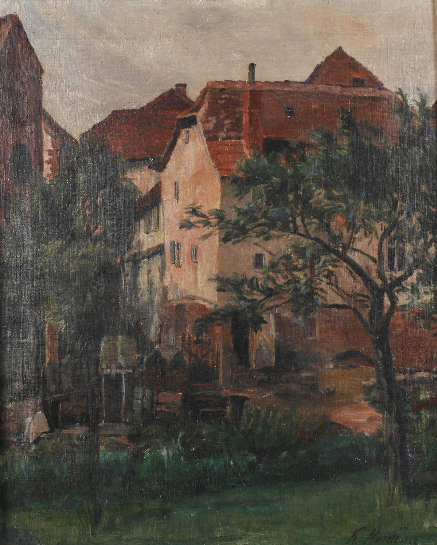 Käte Morell-Krähmer, Hinterhof