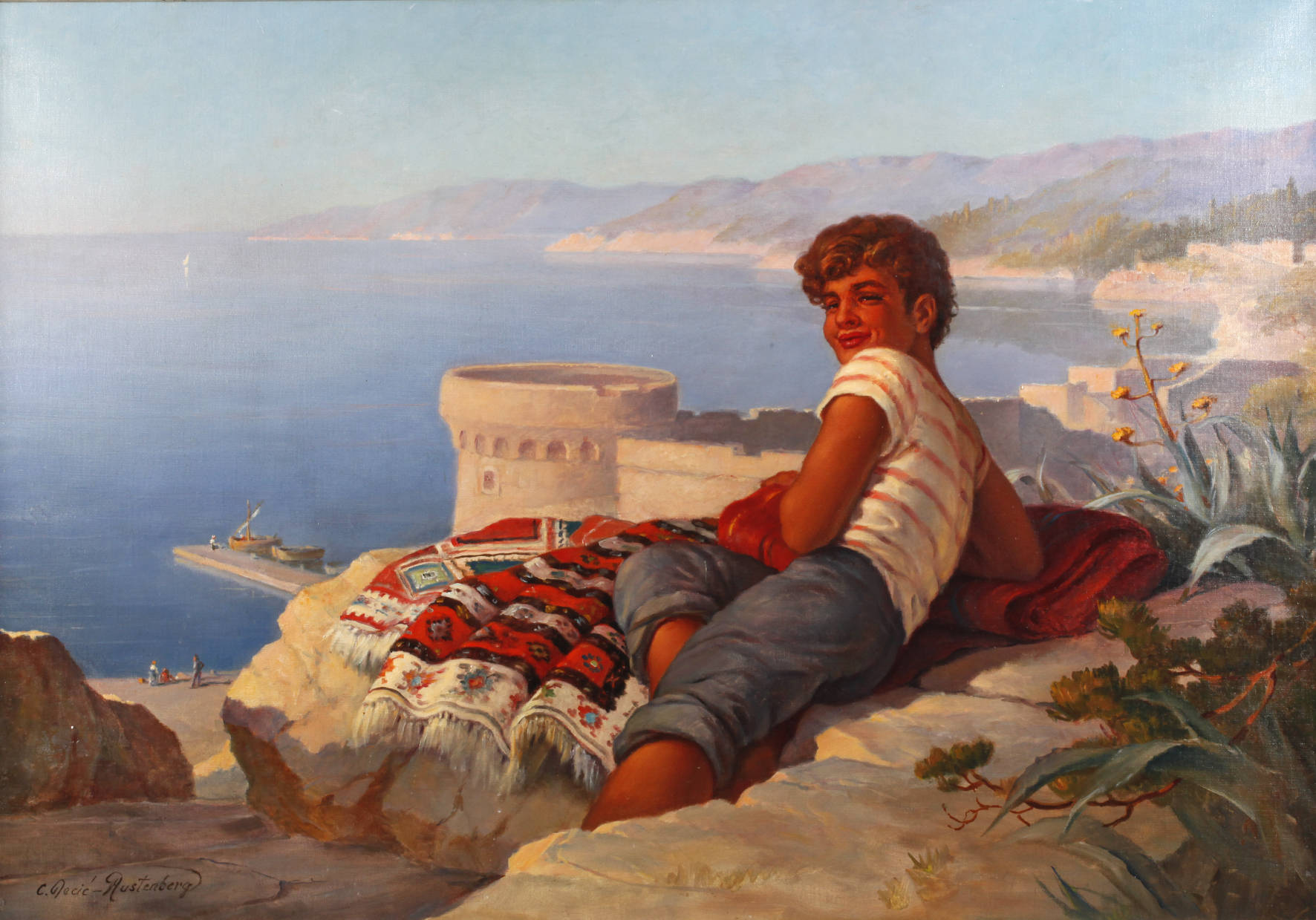 Cornel von Becic-Rustenberg, Neapolitanischer Knabe