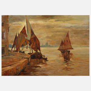 Bert Paulwer, Boote vor Venedig