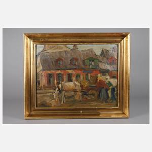 Friedrich August Herkendell, Straßenszene aus Lublin