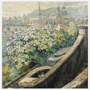 Prager Kleinseite im Frühling