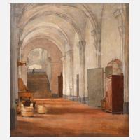 Prof. Rudolf Böttger, Gang in der Benedektinerabtei Kladrav111