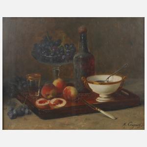 Marie Coignet, Stillleben mit Früchten