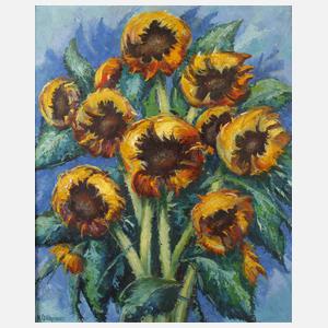 H. Ostheimer, ”Sonnenblumen”