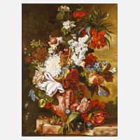 M. Vyhlidka, Blumenstillleben nach Jan van Huysum111