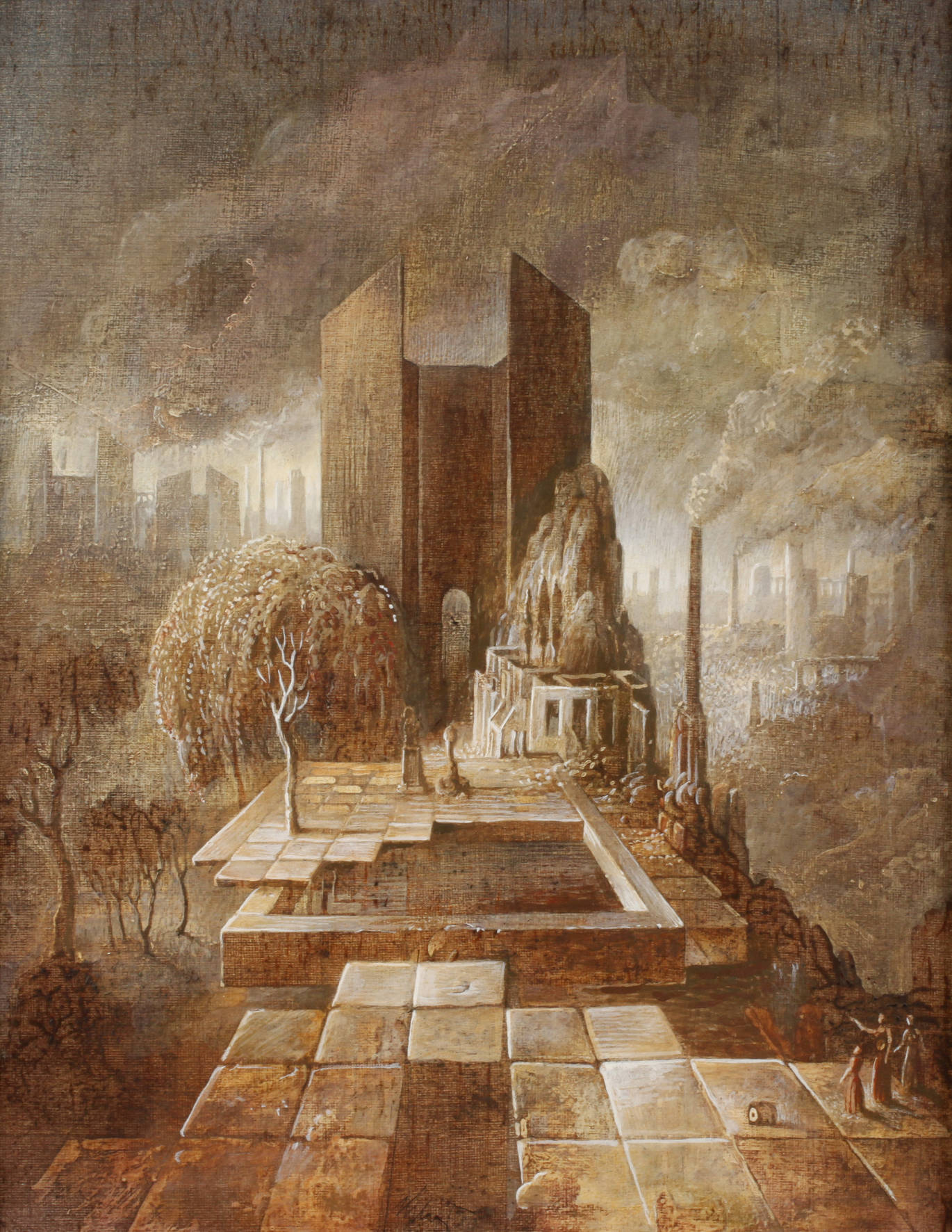 Klaus Dietrich, attr., ”Braune Welt”