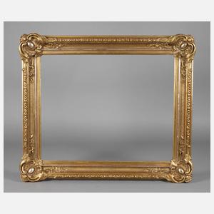 Goldstuckrahmen Ende 19. Jh.