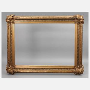 Großer Historismusrahmen Ende 19. Jh.