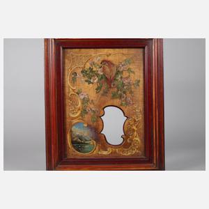 Paar dekorative Fotorahmen um 1900