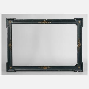 Schwarzer Historismusrahmen um 1890