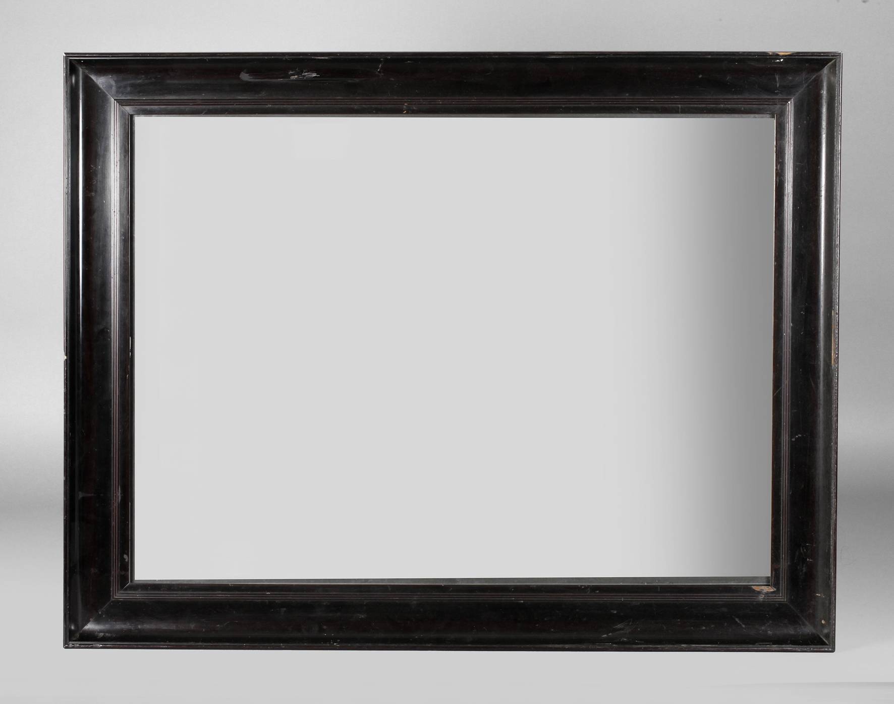 Schwarze Lackleiste um 1910