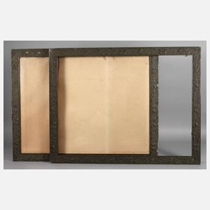 Paar Jugendstilleisten um 1900