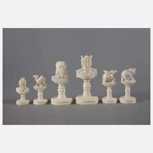 Schachspiel Elfenbein