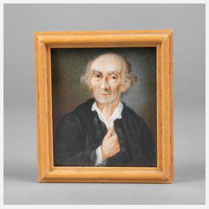 Miniatur Männerportrait