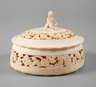 Deckeldose Elfenbein
