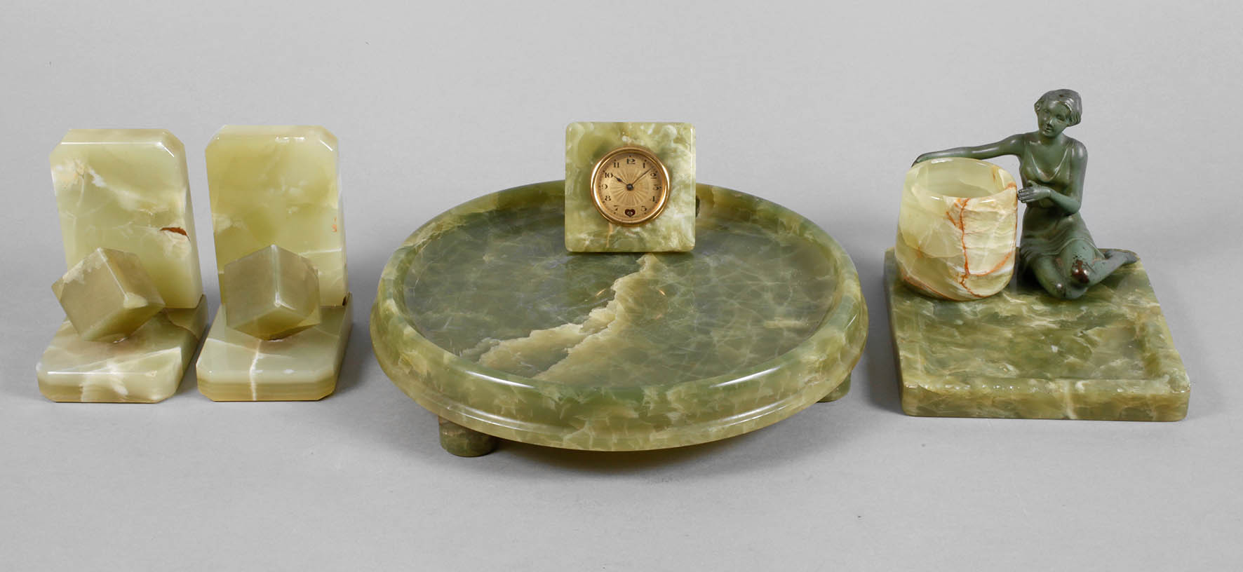 Schreibtischgarnitur Onyx