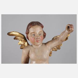 Kleiner Schwebeengel Barock