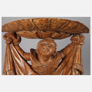 Paar figürliche Wandkonsolen