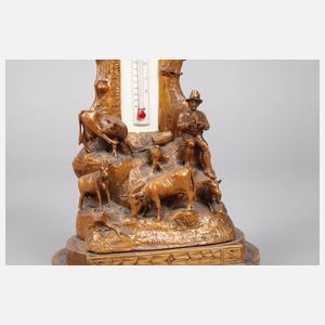 Thermometer Brienzer Schnitzerei