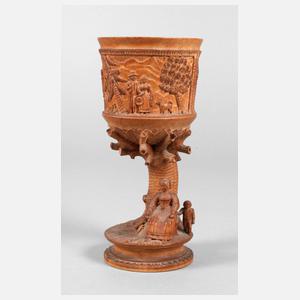 Becher Brienzer Schnitzerei