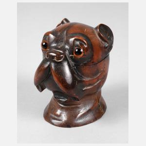 Figürliches Tintenfass