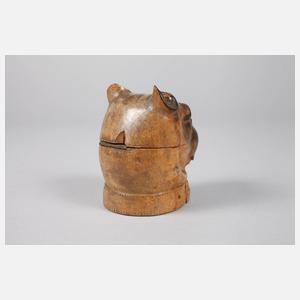 Figürliches Tintenfass