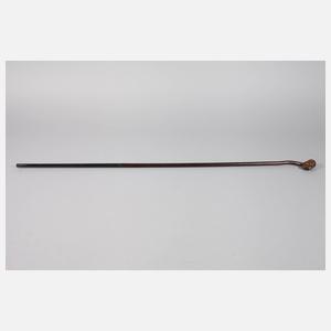 Geschnitzter Spazierstock