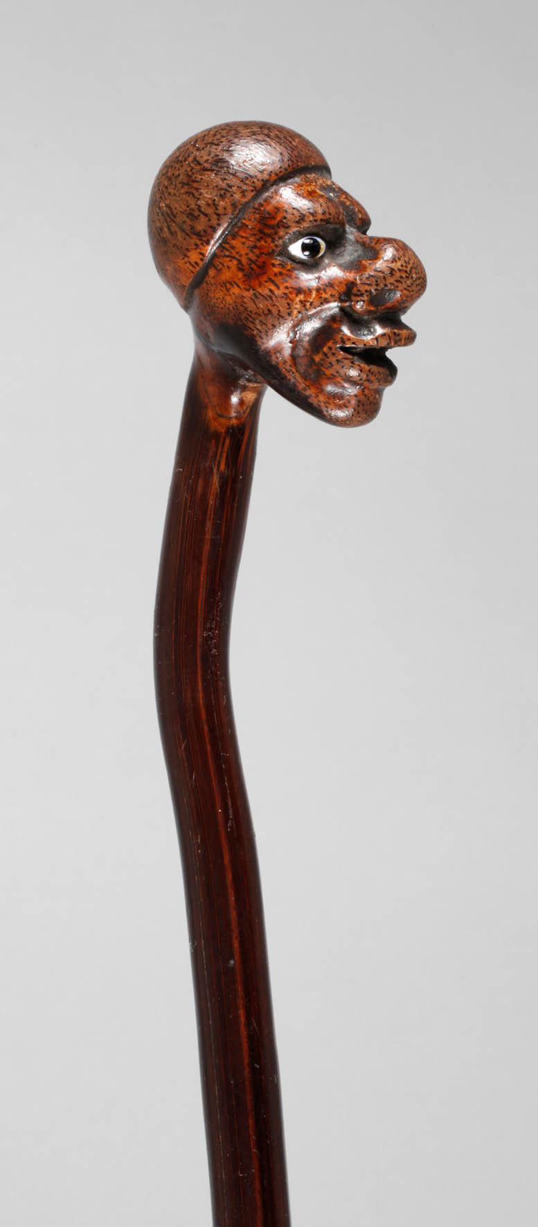 Geschnitzter Spazierstock