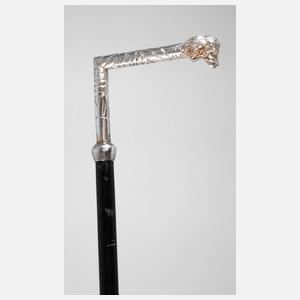 Spazierstock Silber