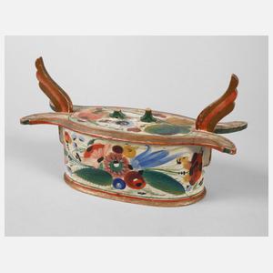 Bäuerliche Deckeldose