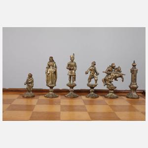 Schachspiel Bronze