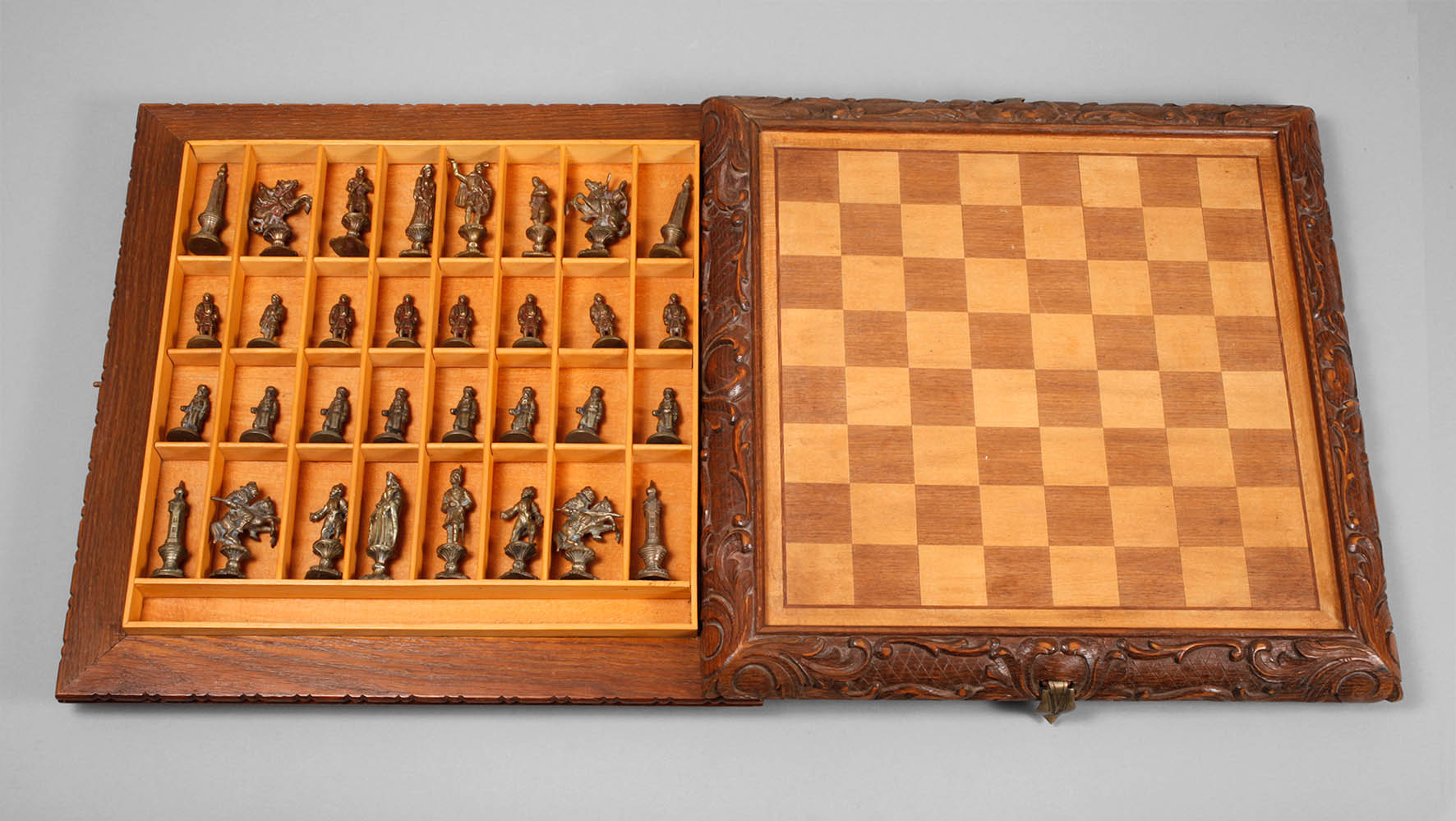 Schachspiel Bronze