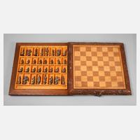 Schachspiel Bronze111