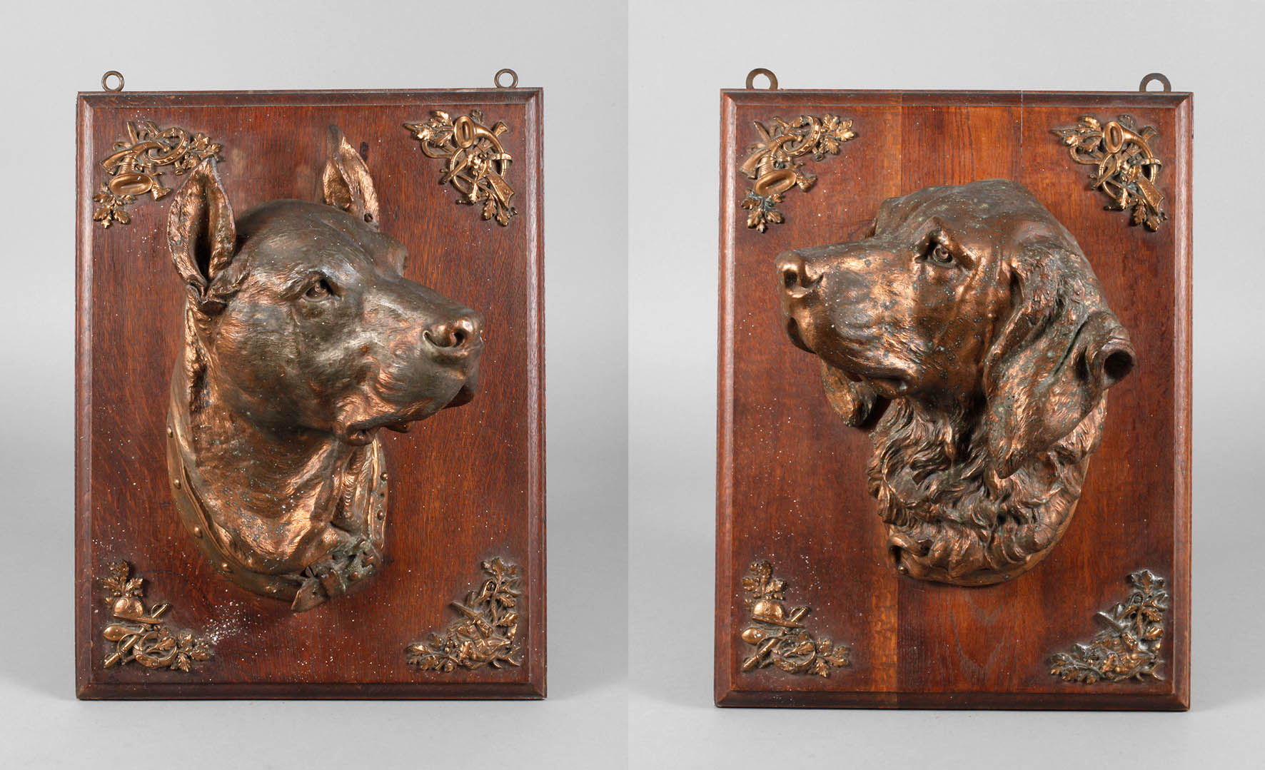 Paar Wandbildplatten