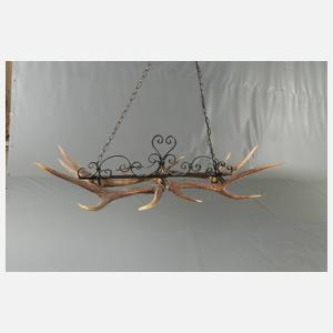 Konvolut Geweihlampen