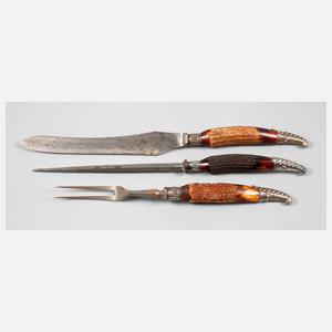 Drei jagdliche Vorleger