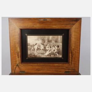 Große Plattenspieldose Polyphon