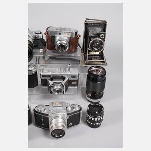 Großes Konvolut Fotoapparate