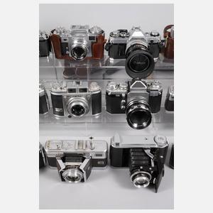 Großes Konvolut Fotoapparate