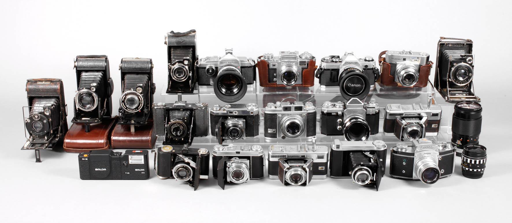 Großes Konvolut Fotoapparate