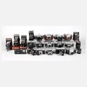 Großes Konvolut Fotoapparate