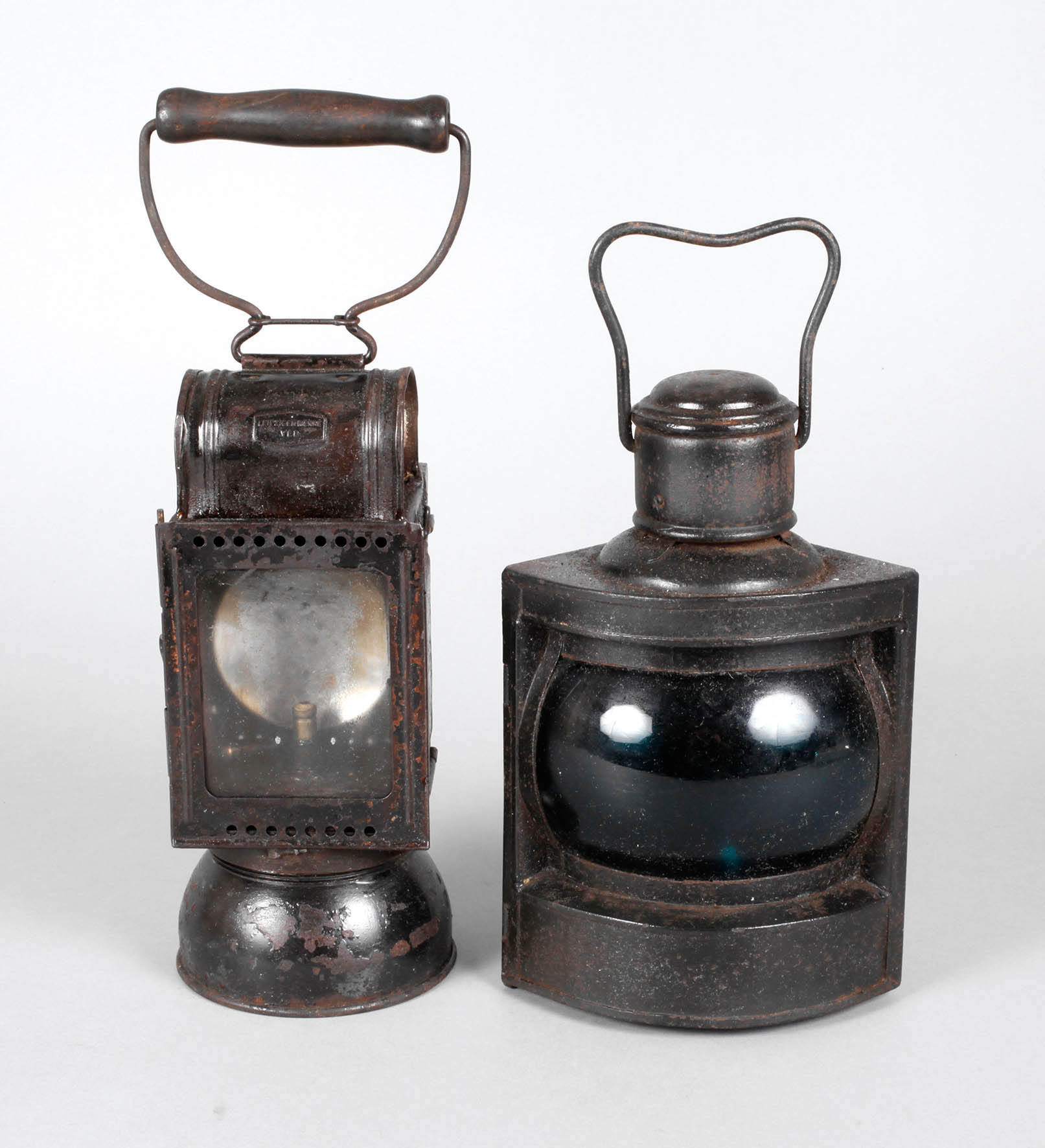 Karbid- und Schiffslampe