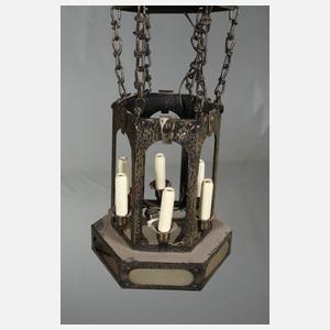 Außergewöhnliche Deckenlampe Jugendstil