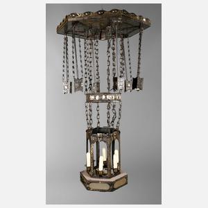 Außergewöhnliche Deckenlampe Jugendstil