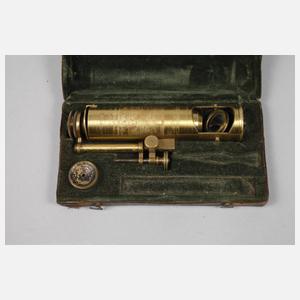 Reisemikroskop um 1850