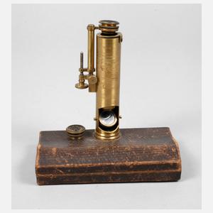 Reisemikroskop um 1850