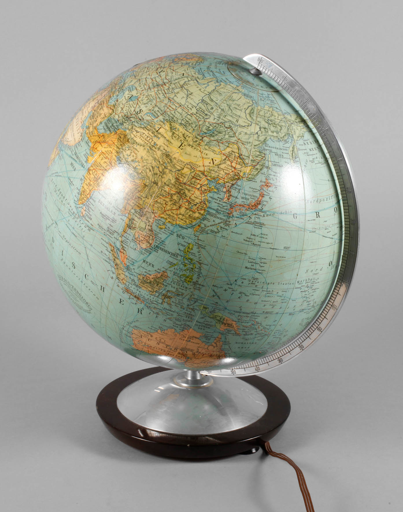 Beleuchteter Tischglobus